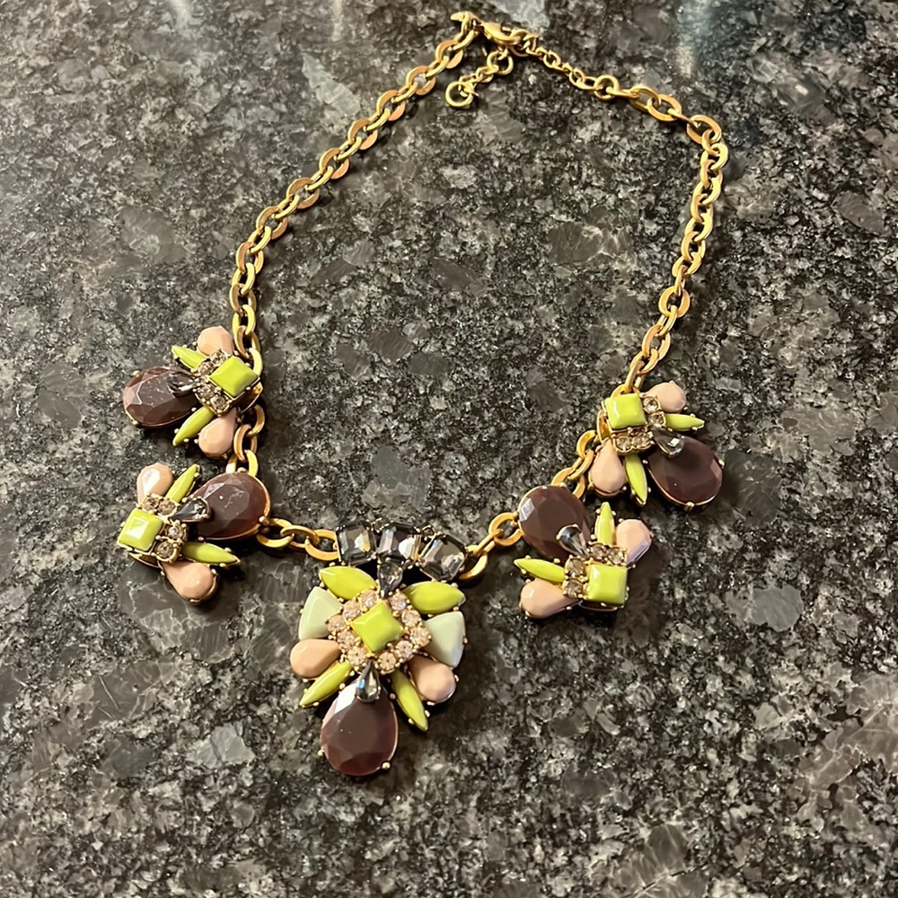 J crew statement necklace